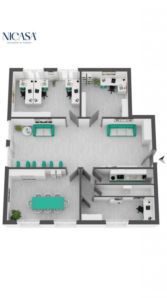 Bürofläche Erdgeschoss