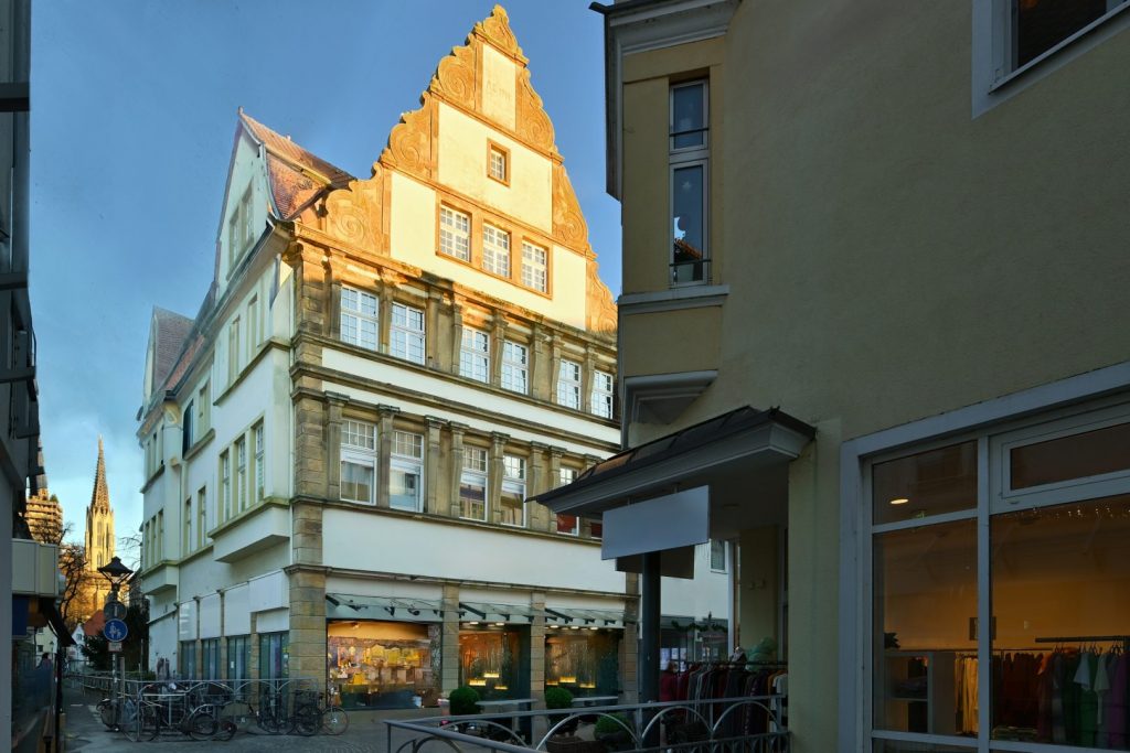 im historischen Kern gelegen