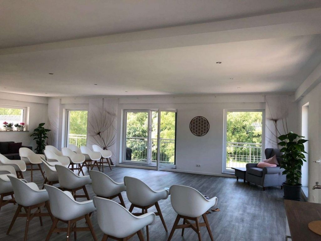 Staffelgeschoss als ein großer Raum